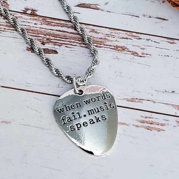 Other - When Words Fail Necklace